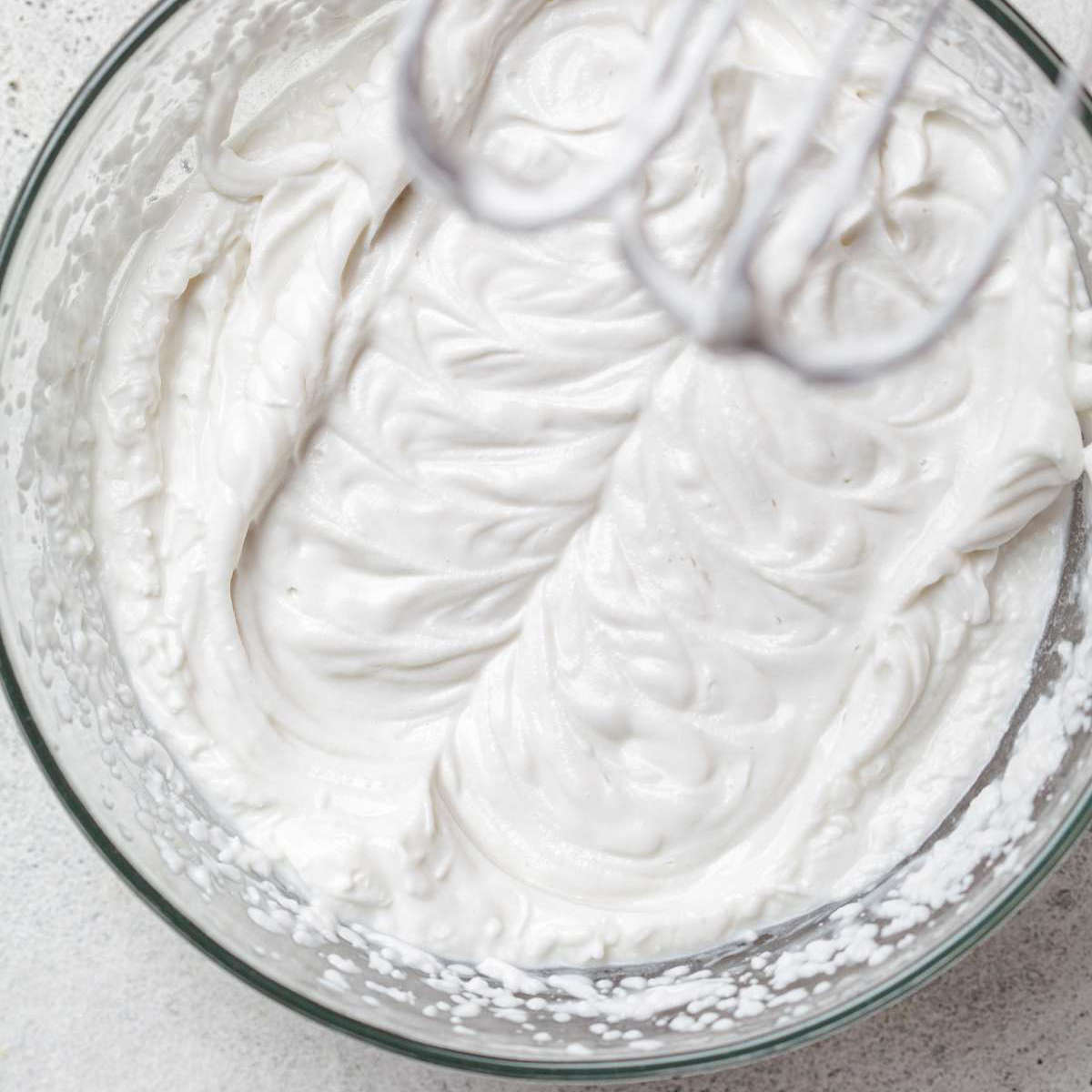 Aquafaba Whipped Cream