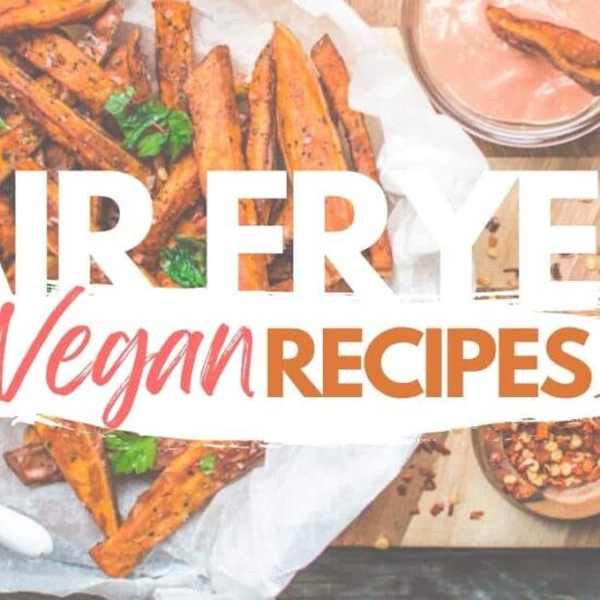 best vegan air fryers recipes for breakfast dinner sides and dessert