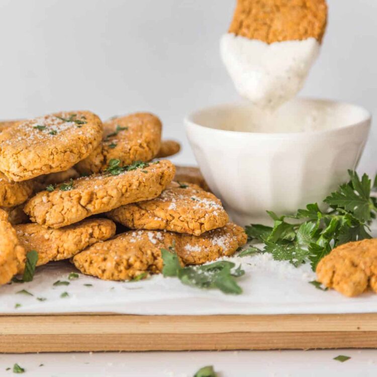 Football Puff Pastries (Easy Vegan Game Day Appetizer)
