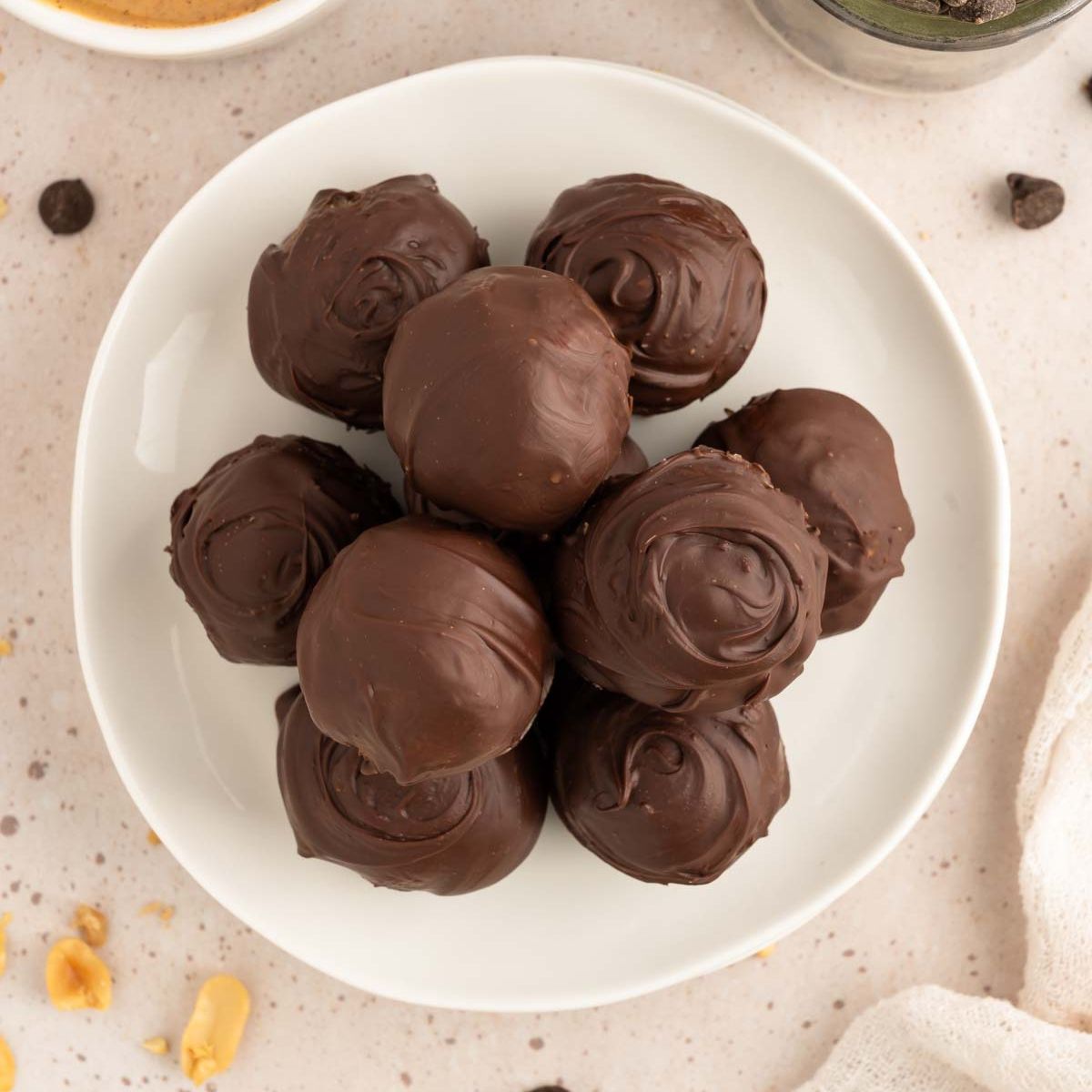Chocolate-Covered Cookie Dough Balls