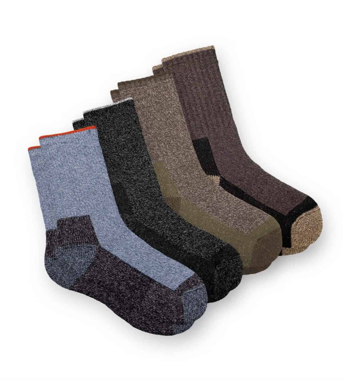 Thermal eco-friendly vegan hiking socks from Ecosox. 