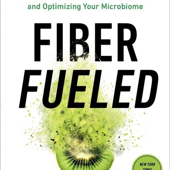 fiber fueled book cover by plant based gastroenterologist