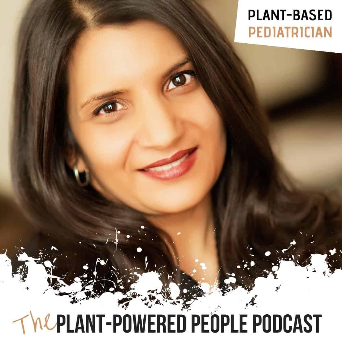 Headshot photo of Dr. Reshma Shah, a plant-based pediatrician. 