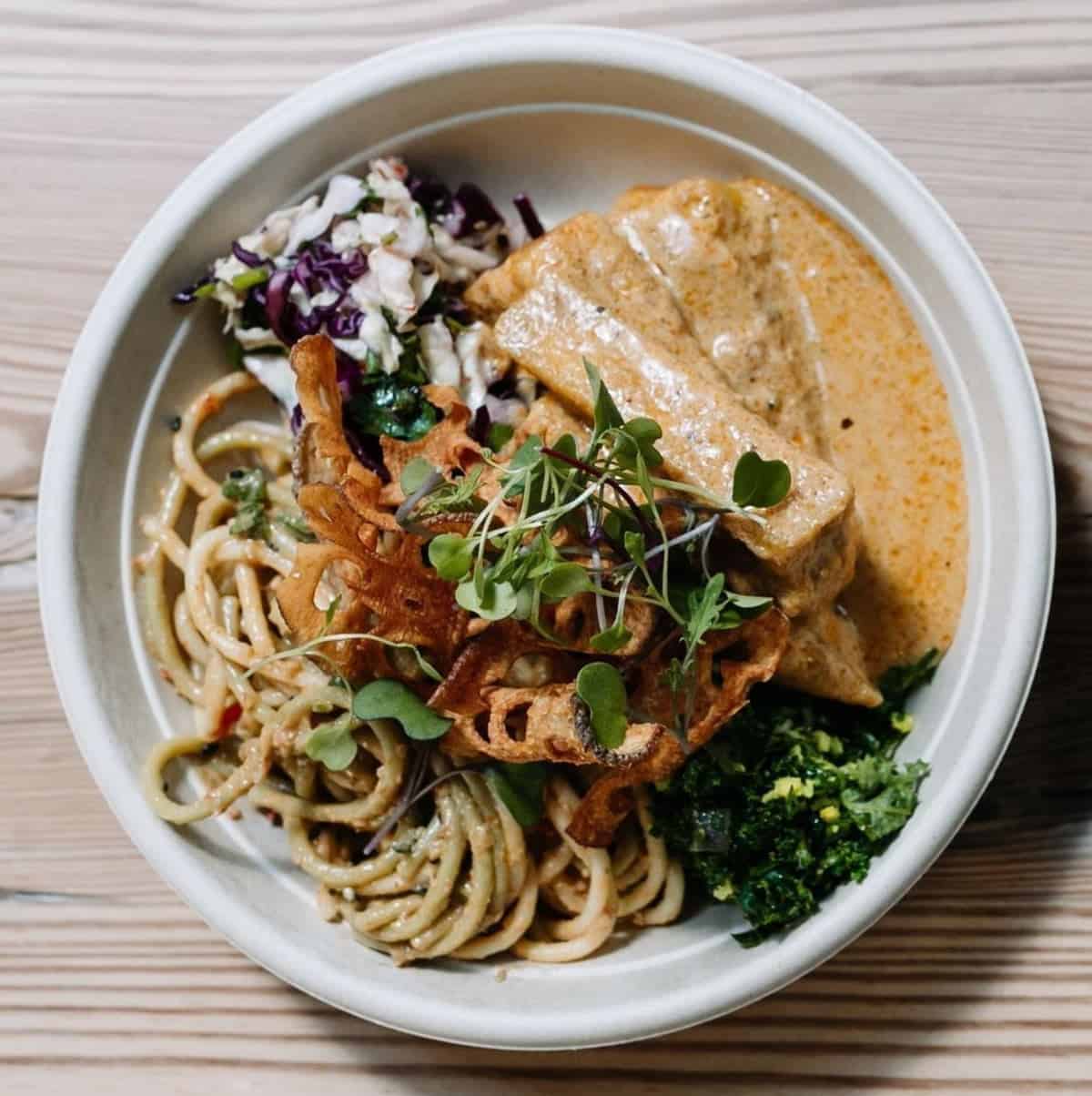 The Bangkok Curry Bowl from Plant Junkie in Chicago.