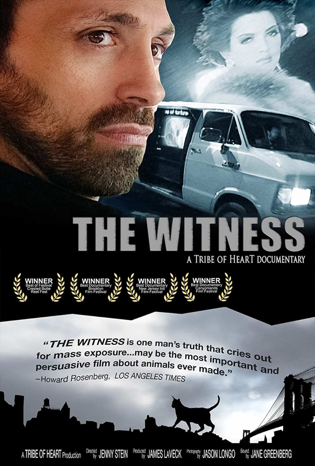 Poster for The Witness documentary.