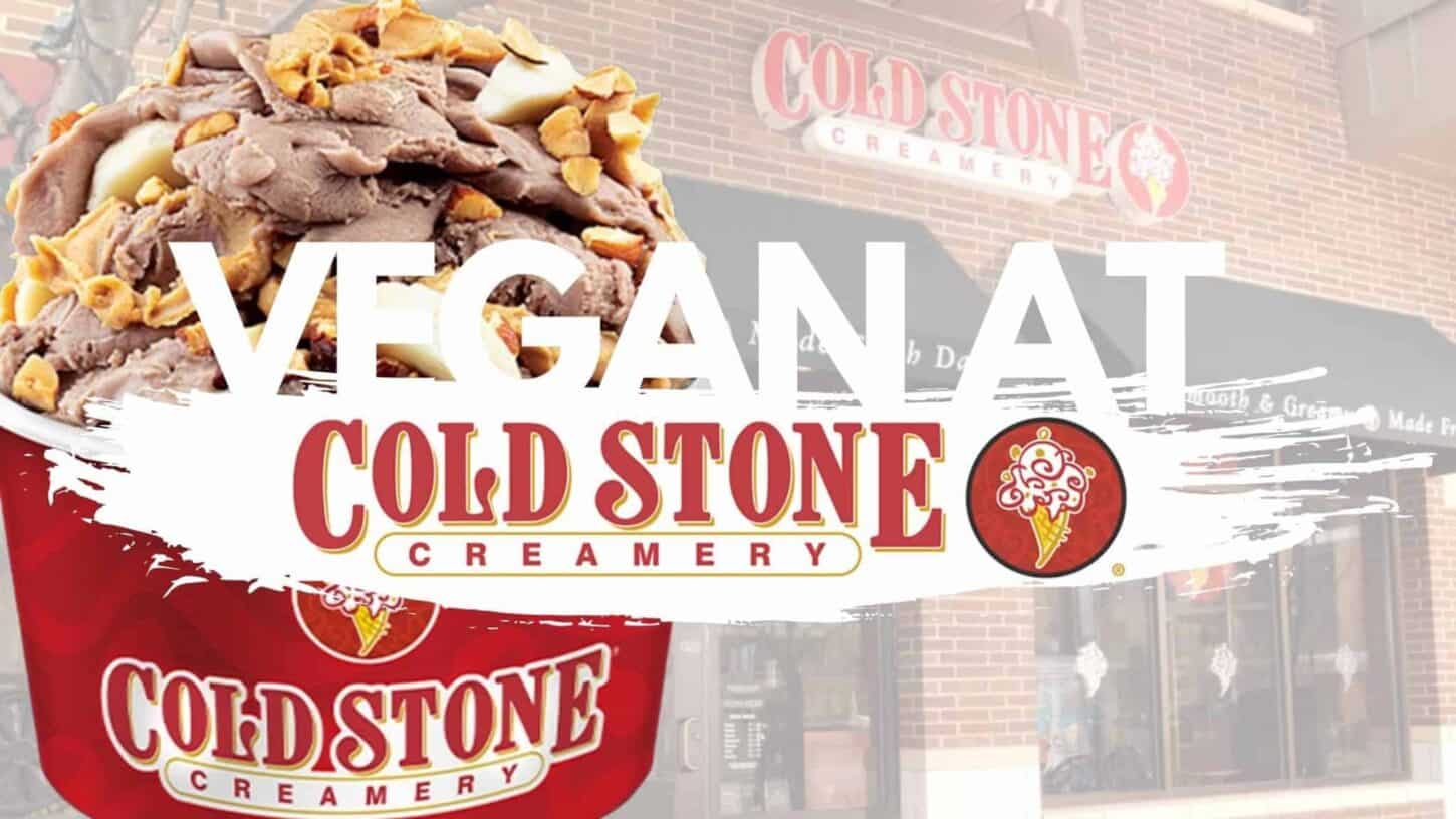 vegan ice cream at cold stone creamery