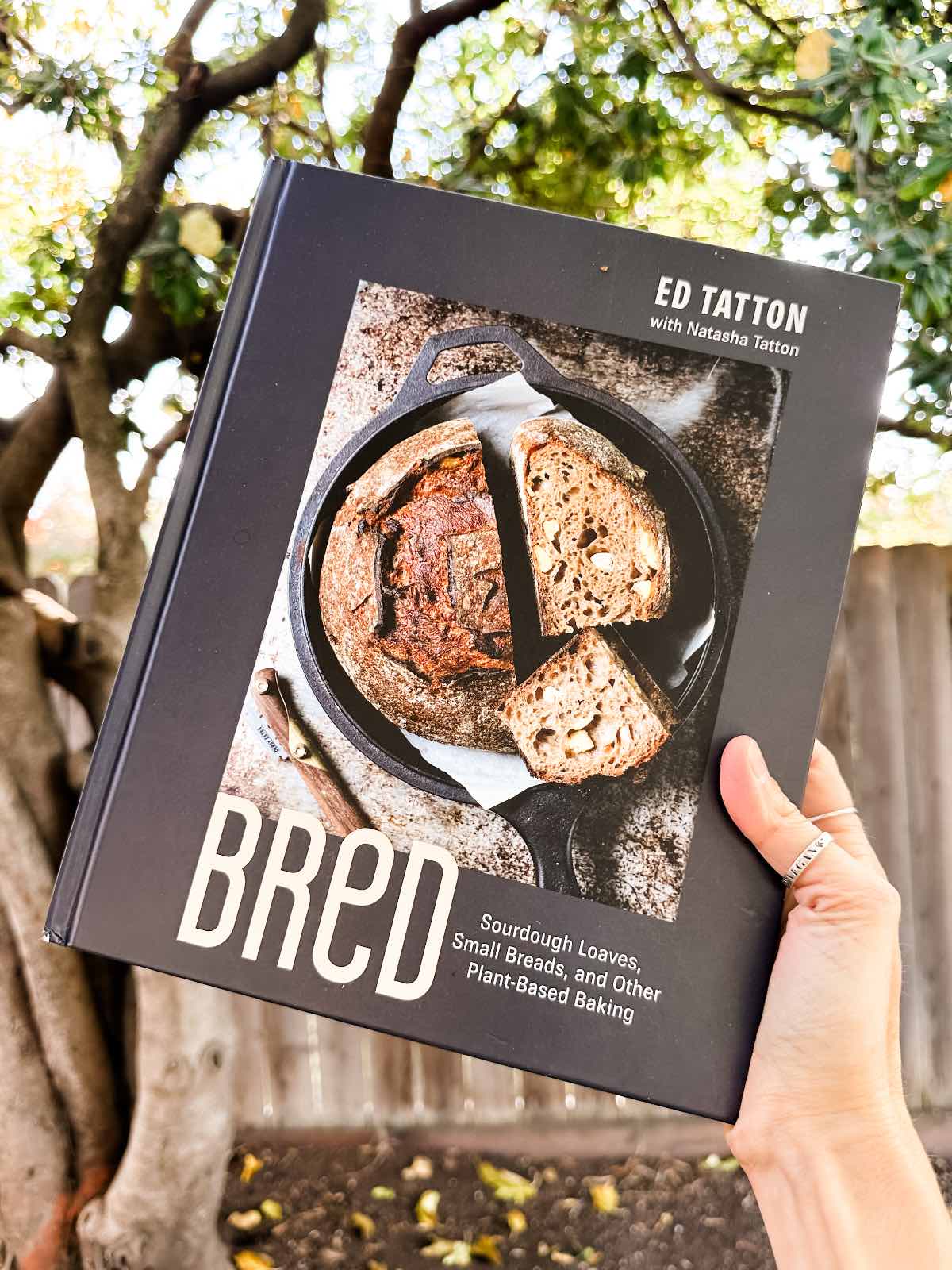 Vegan Bread Cookbook called Bred by Ed Tatton.