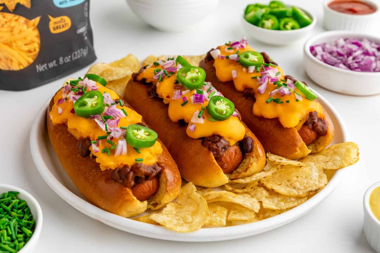 Vegan Chili Dogs
