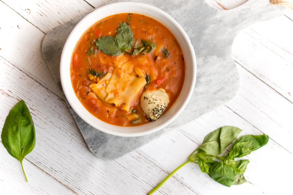 Lasagna Soup Recipe | World of Vegan | #vegan #soup #lasagna #food #winter #cozy #lunch #dinner