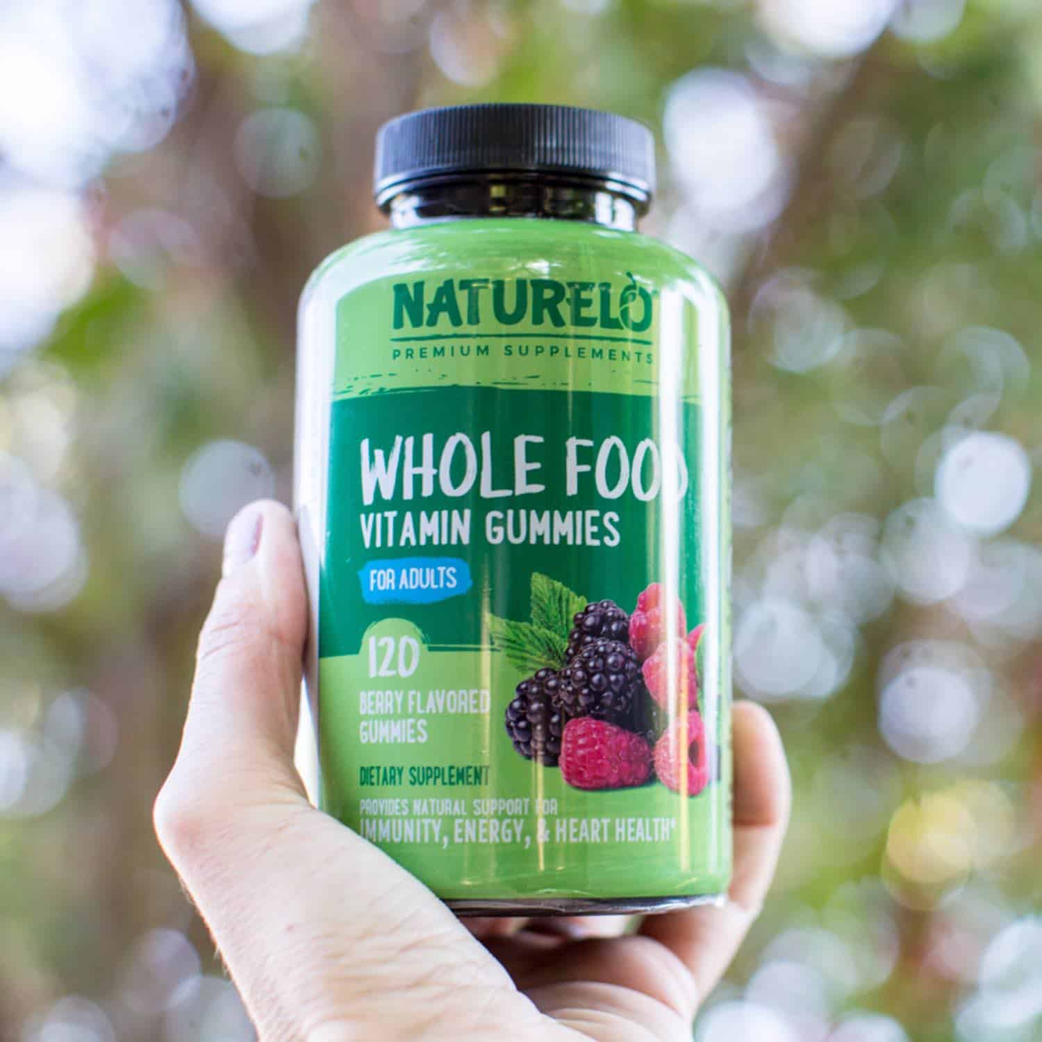 vegan whole food gummy vitamins from naturelo for adults
