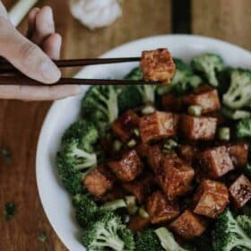 Vegetarian Mapo tofu from PF changs